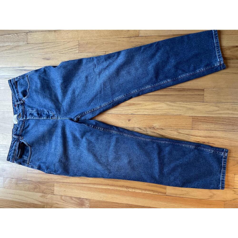 Sézane 'Brut Sexy' High Rise Denim Women's Jeans Size FR44/US12 Button fly - EUC